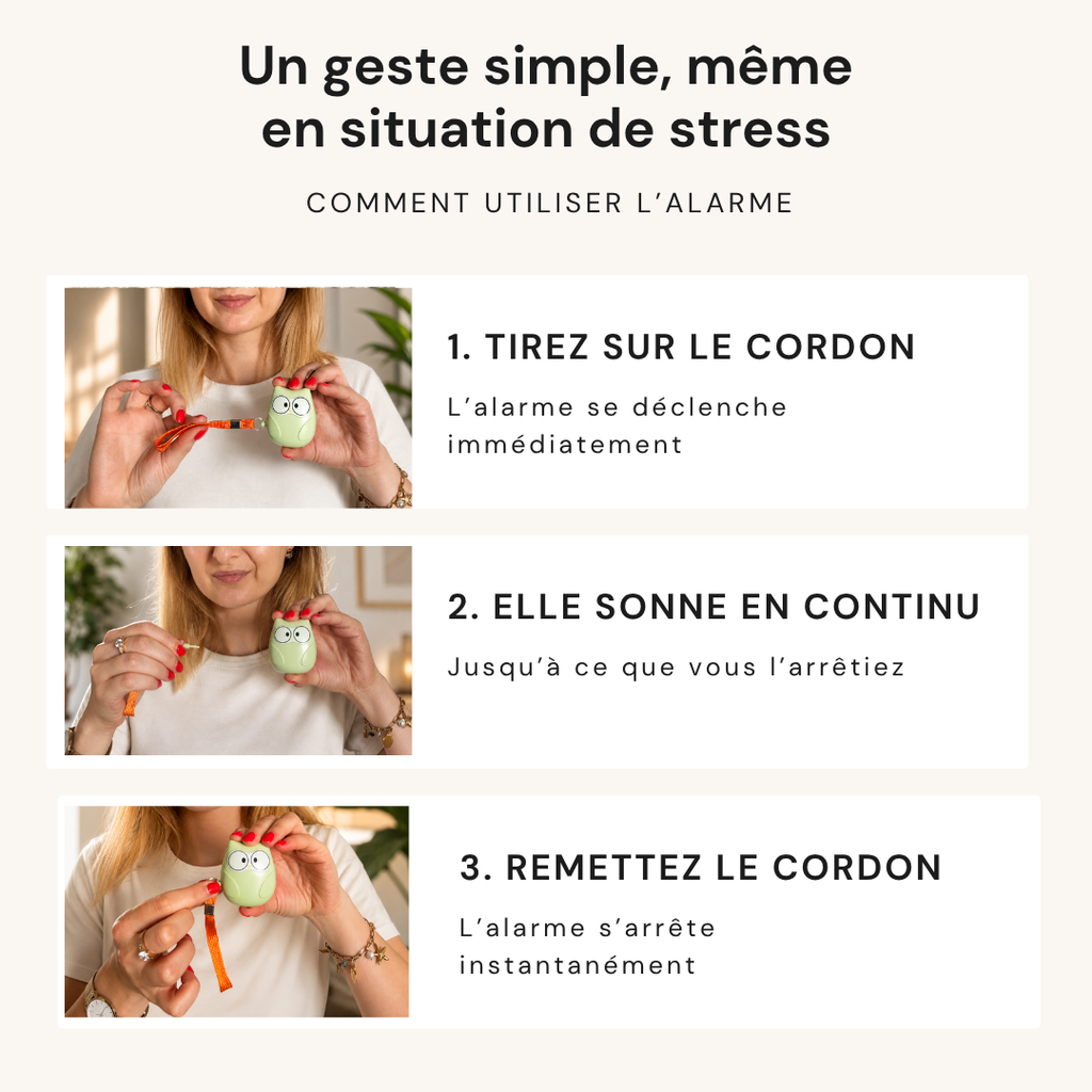Alarme personelle rassurante