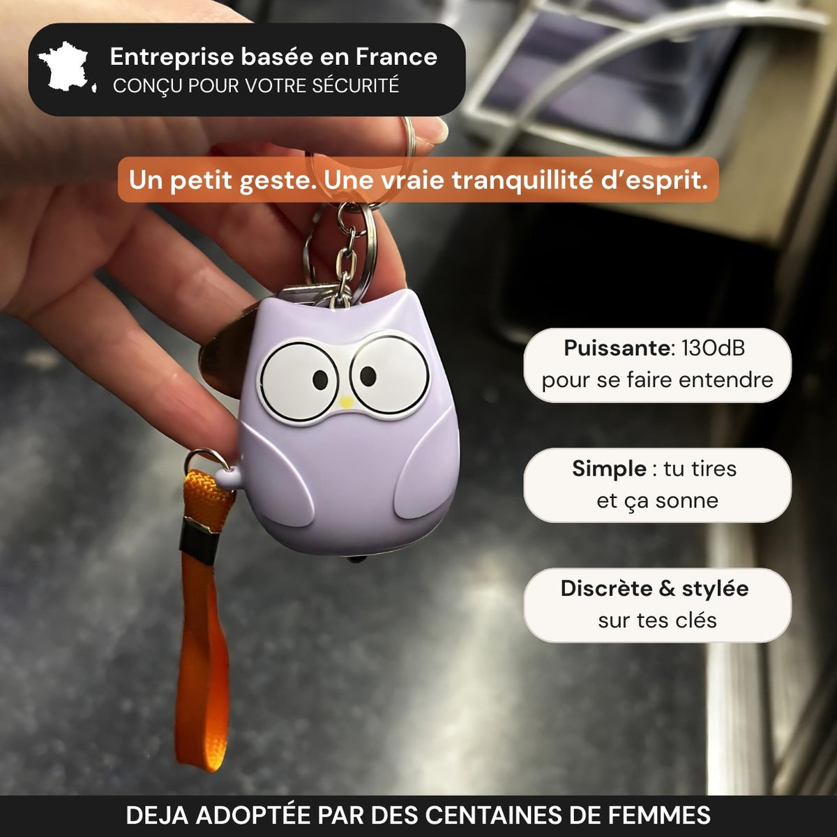 Alarme personelle rassurante